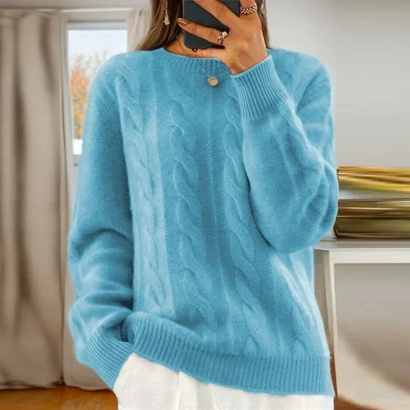 Janina Elegant Knitted Jumper for Women