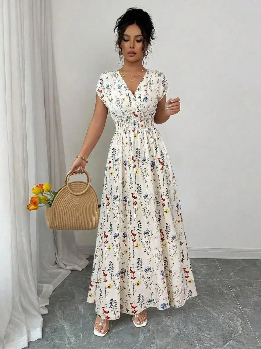 Evelyn | Ditsy Floral Maxi Dress