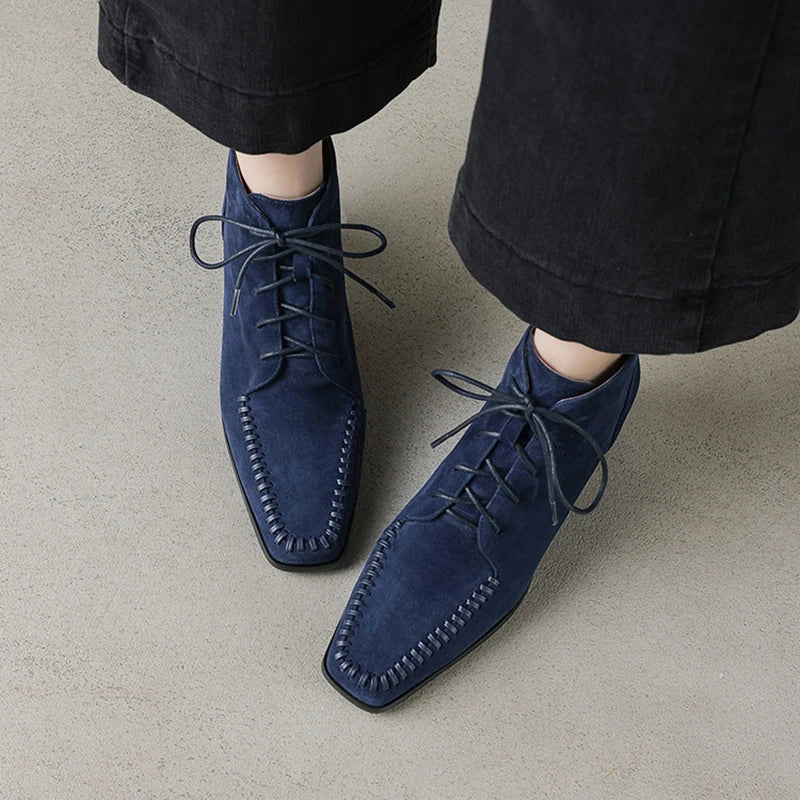 Vesper Suede Lace Boots