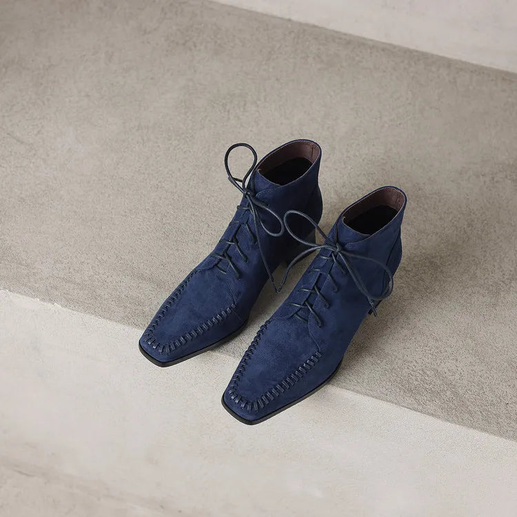 Vesper Suede Lace Boots