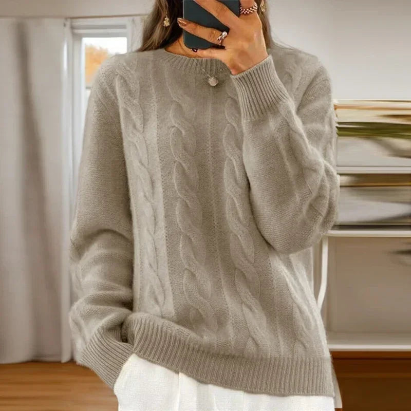 Janina Elegant Knitted Jumper for Women