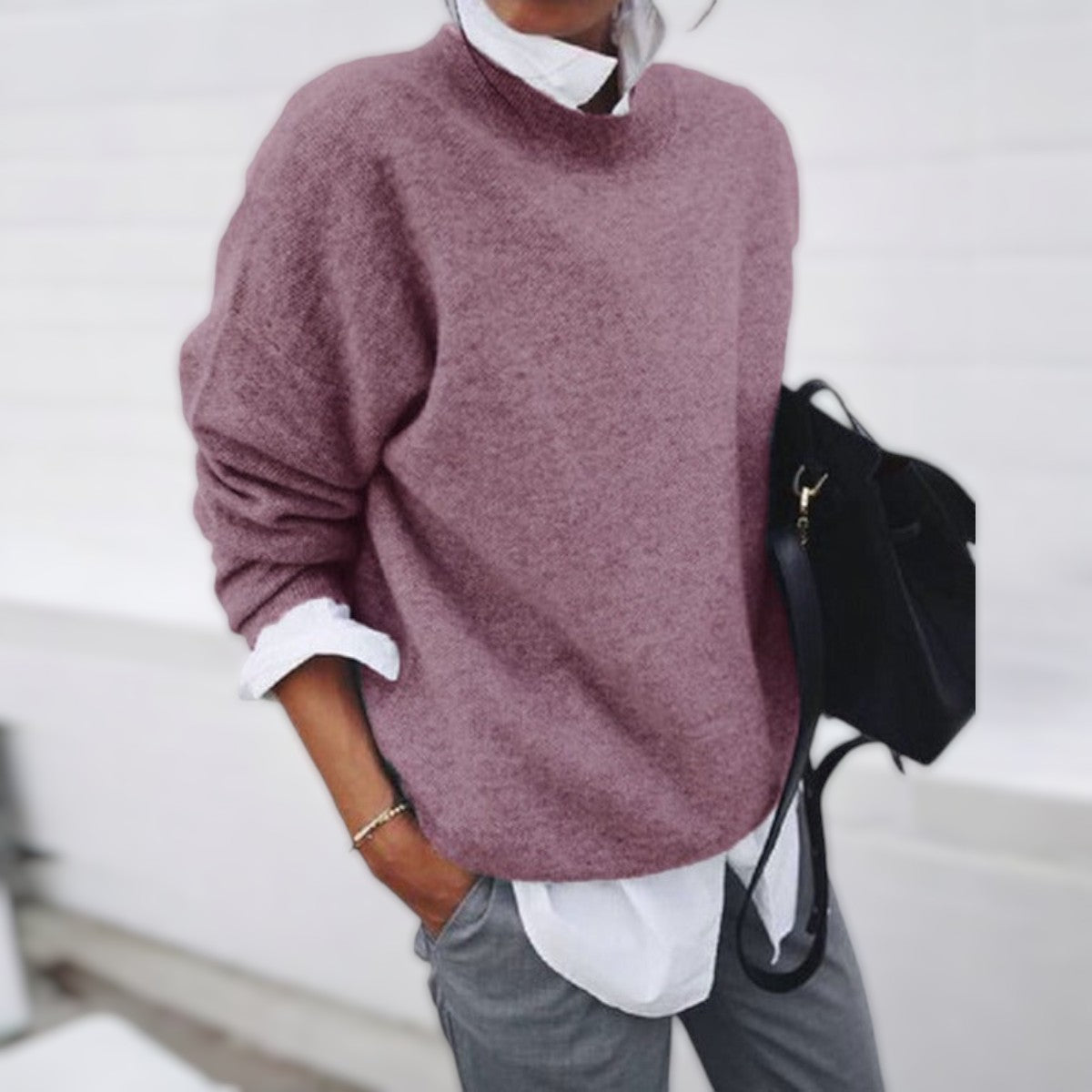 Berly Elegant Knitted Jumper Comfort for Women
