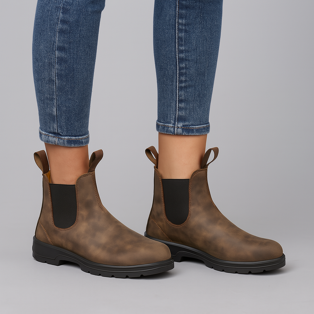 Nadia | Flat Chelsea Boots