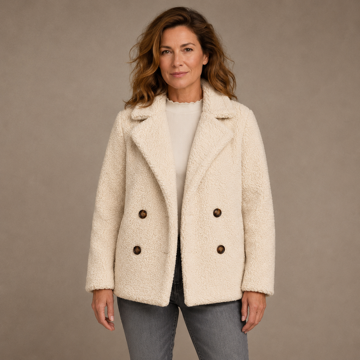 Anelia | Teddy Coat Warm and Soft for Women