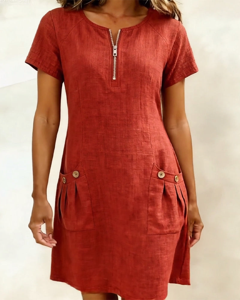 The Artisan Zip | Pocket Dress