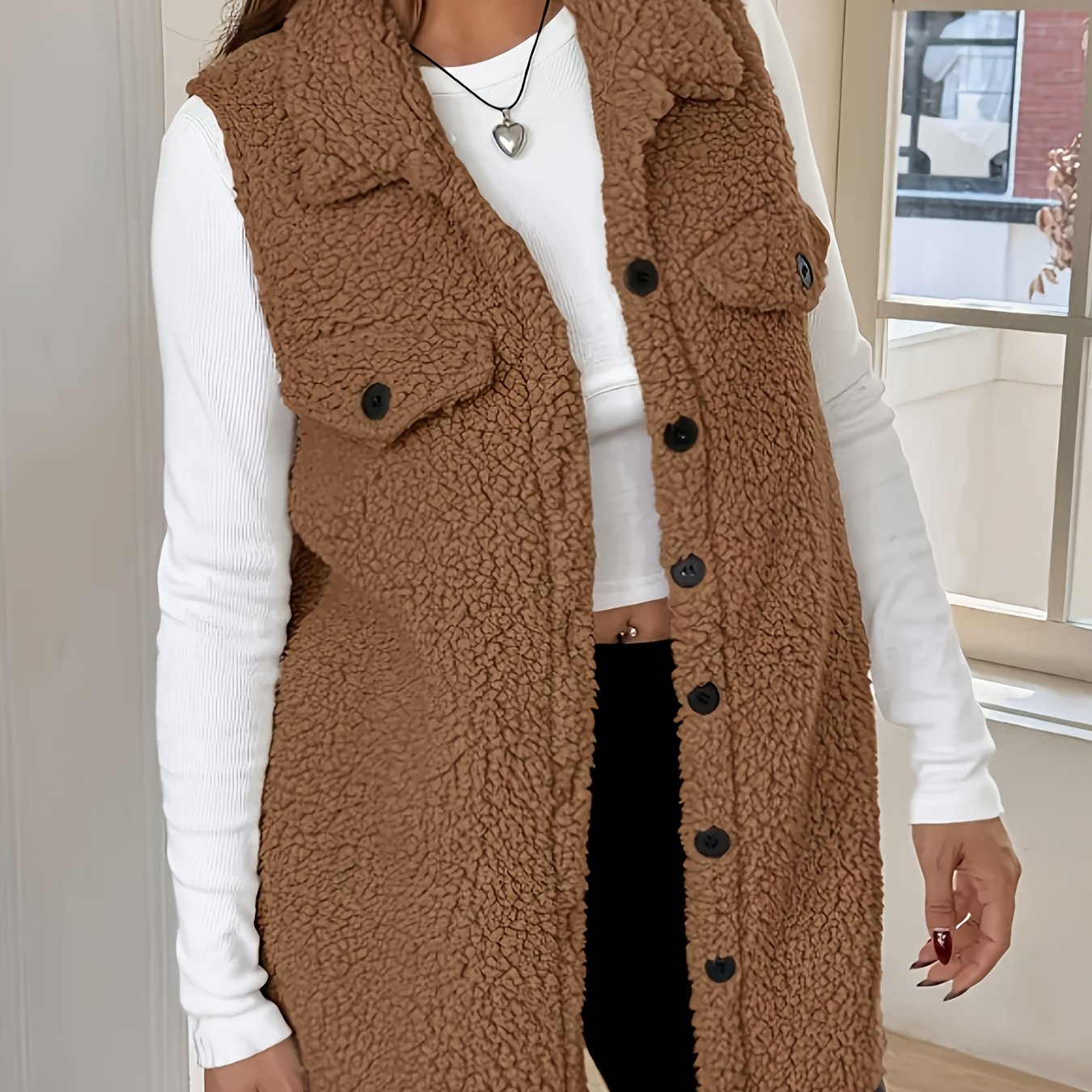Aurelia | Elegant Sleeveless Blazer Vest for Women