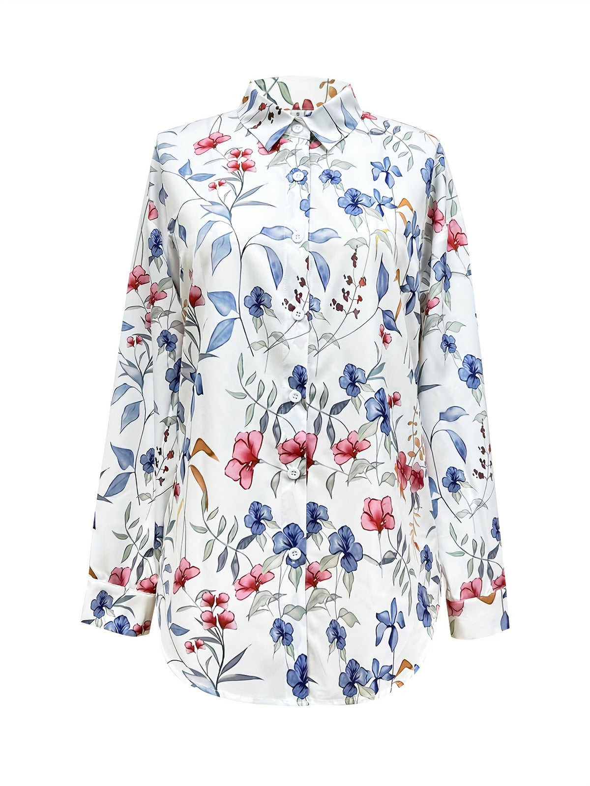 Iris | Relaxed Floral Shirt