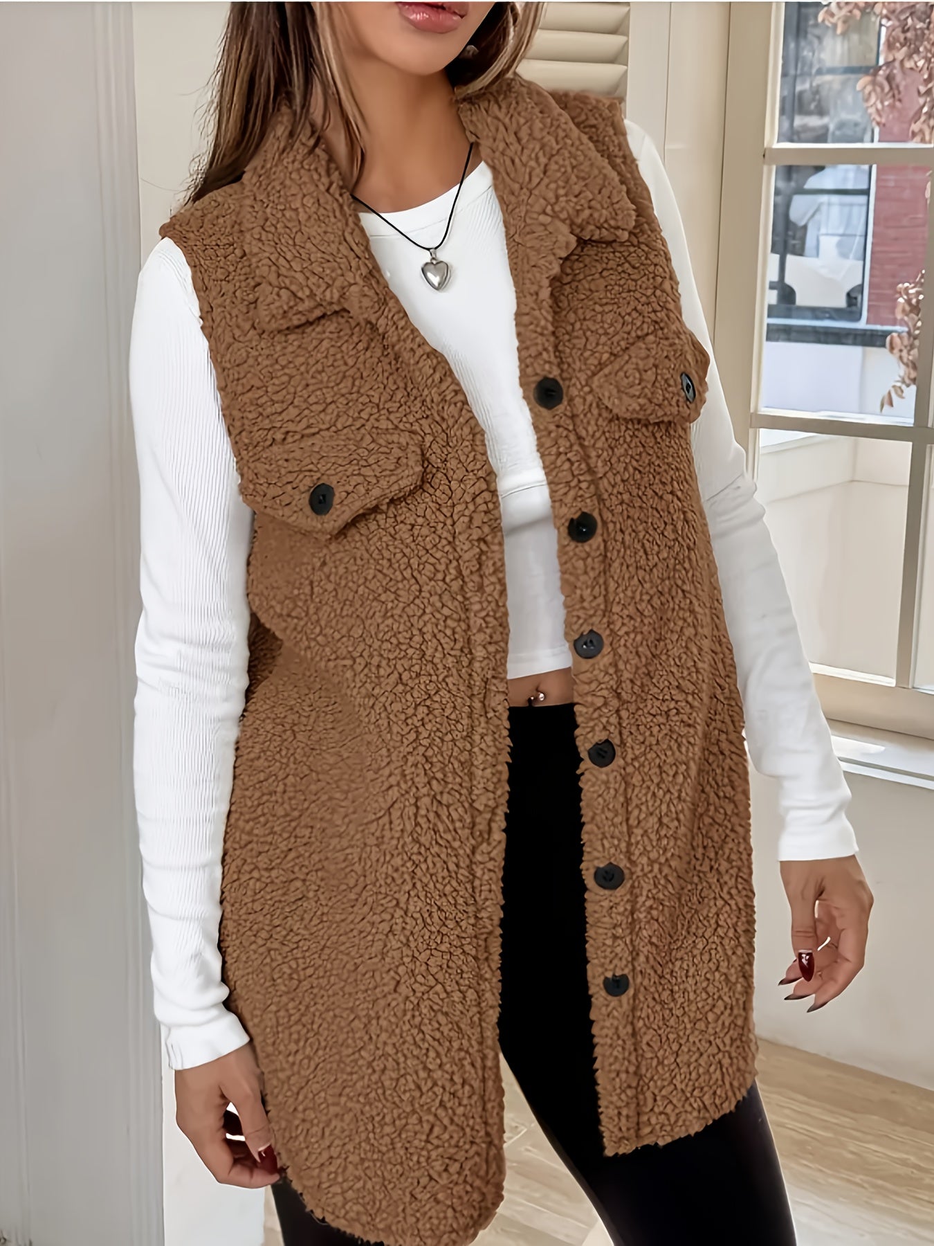 Aurelia | Elegant Sleeveless Blazer Vest for Women