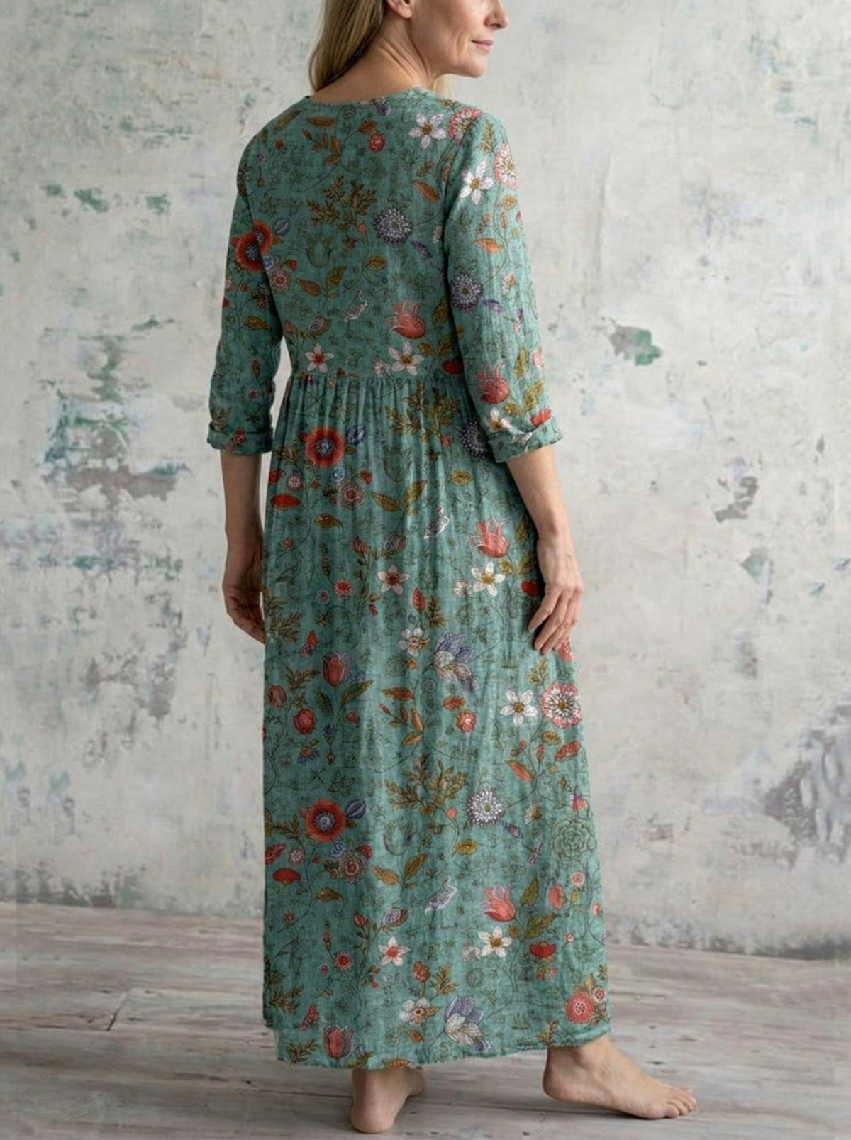 Camille | Floral Meadow Maxi