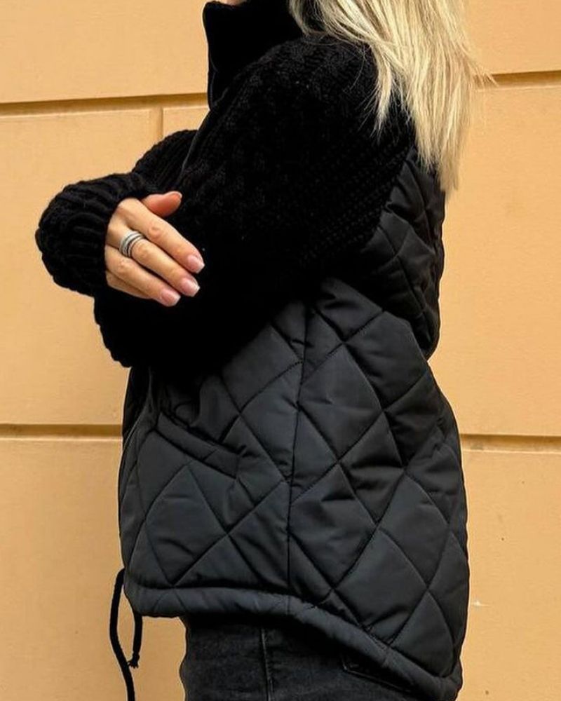 Victoria | Casual Knitted Fleece Jacket