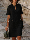 Daisy | V-Neck A-Line Dress