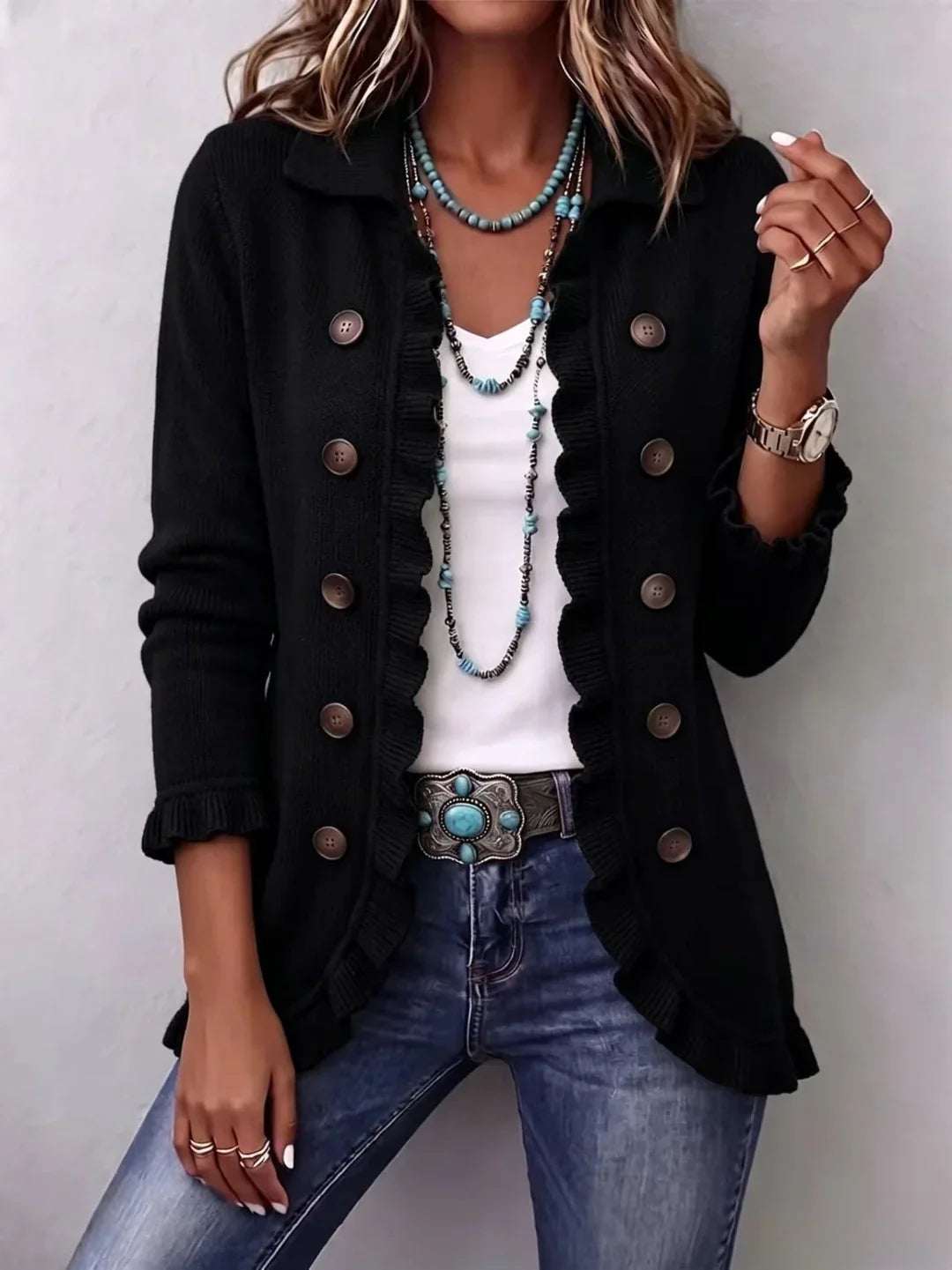 Rosalie | Boho-Chic Floral Jacket