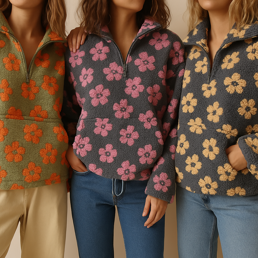 Sofia Autumn Flower Jumper for Women