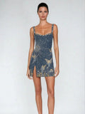 Celestia Draped Mini Dress