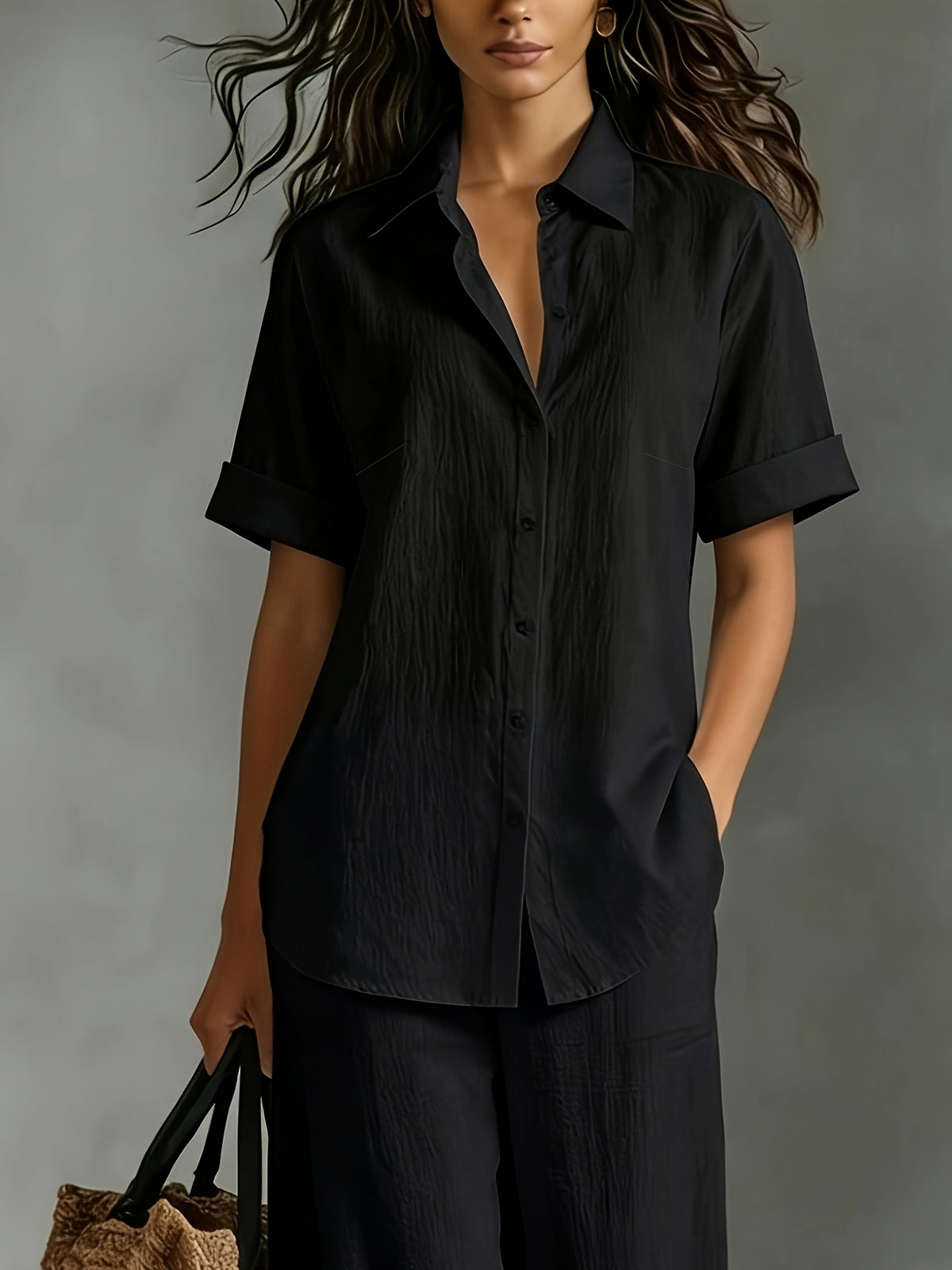 Clara | Resort Shirt Set