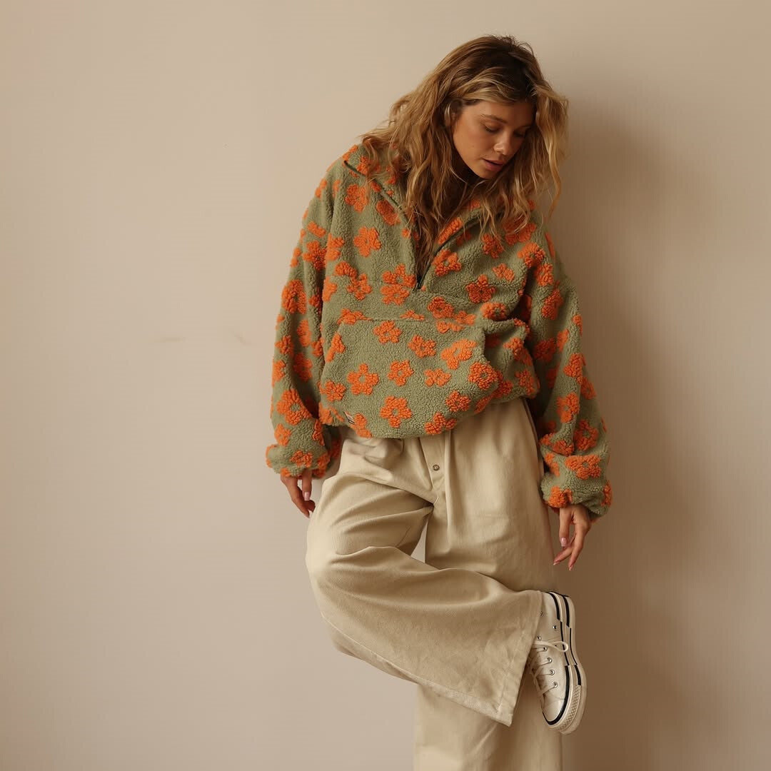 Sofia Autumn Flower Jumper for Women