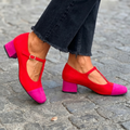CORVELLE CLASSIC HEEL LOAFERS