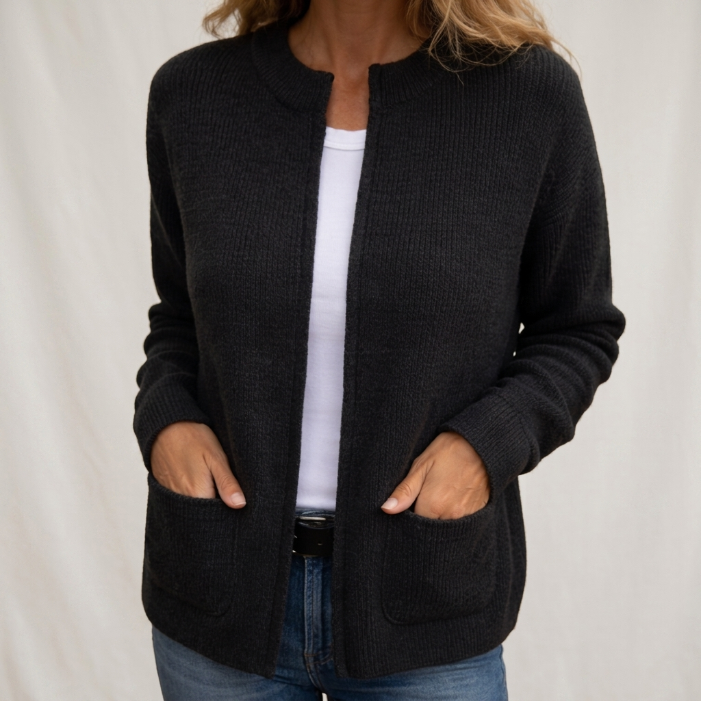 Annika | Cozy Cardigan with Deep Pockets