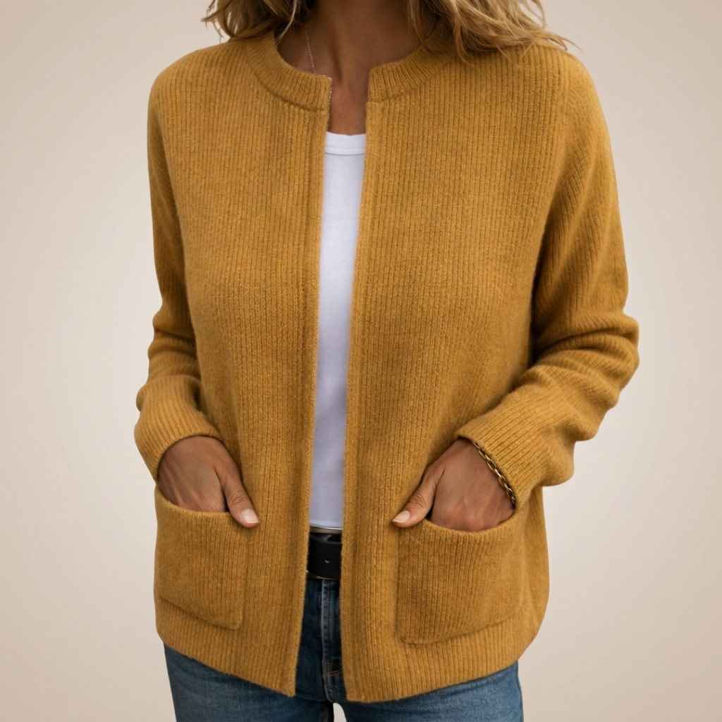 Annika | Cozy Cardigan with Deep Pockets