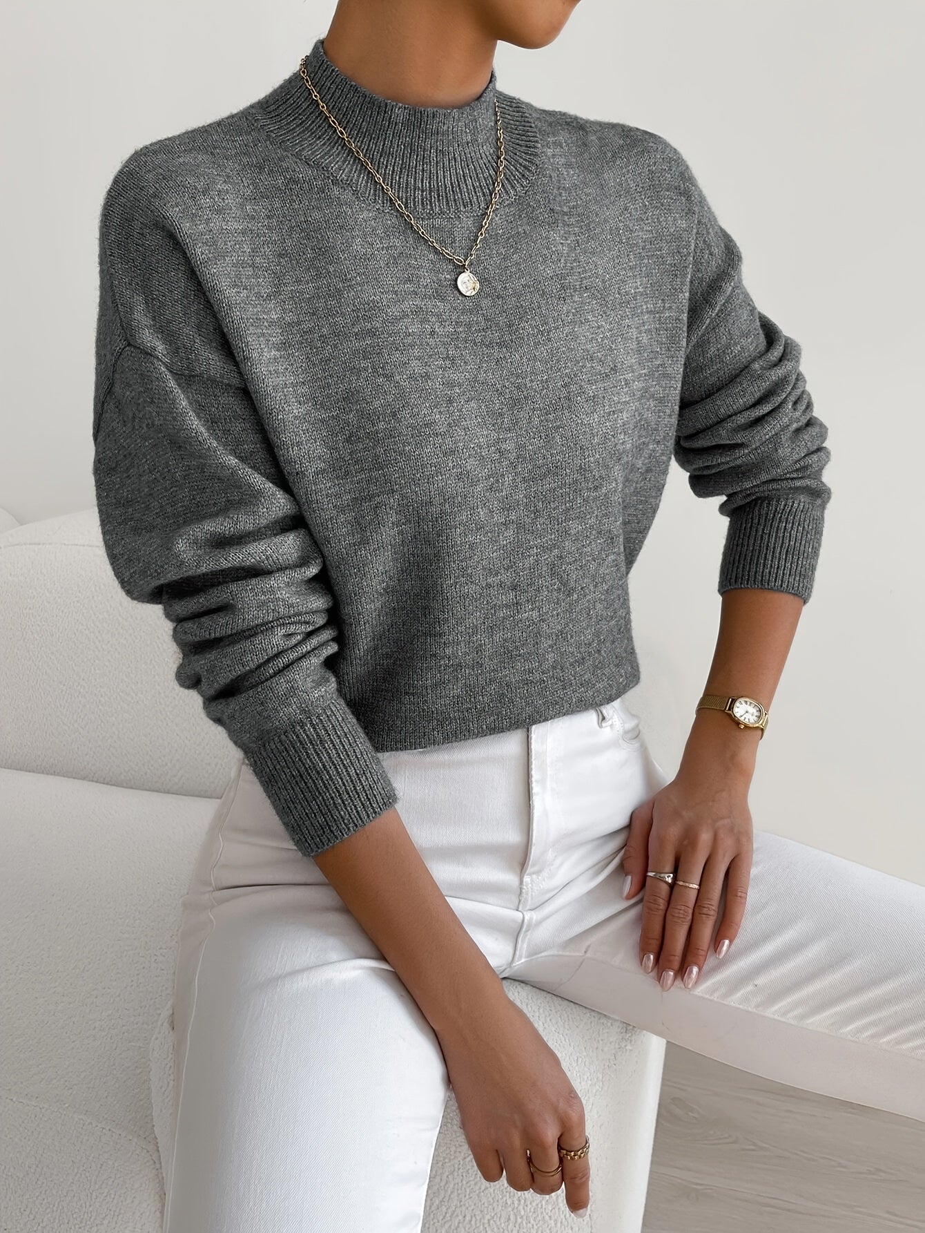 Maria | Elegant and Comfortable Turtleneck Jumper