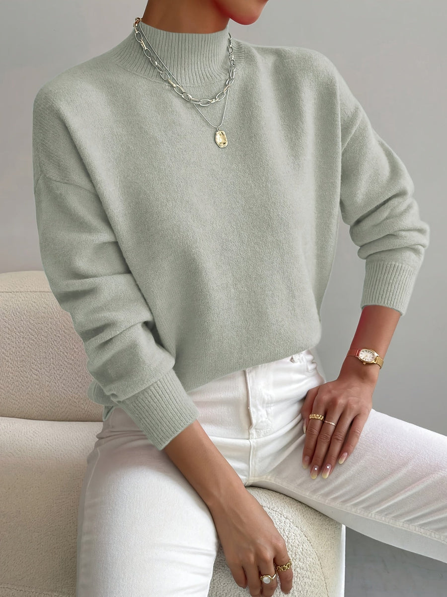 Maria | Elegant and Comfortable Turtleneck Jumper