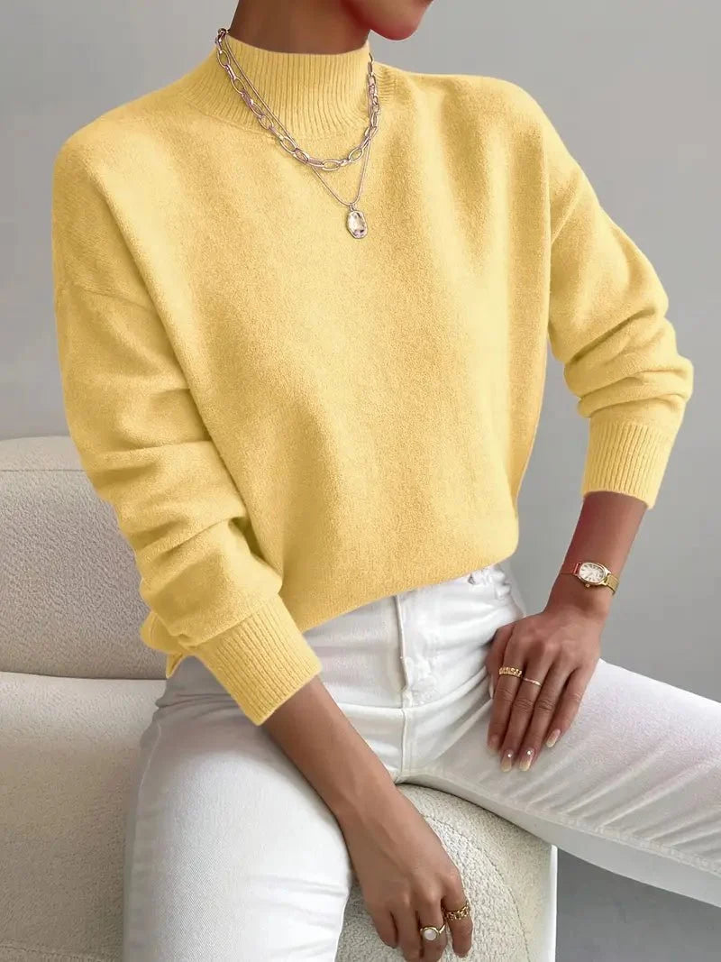 Maria | Elegant and Comfortable Turtleneck Jumper