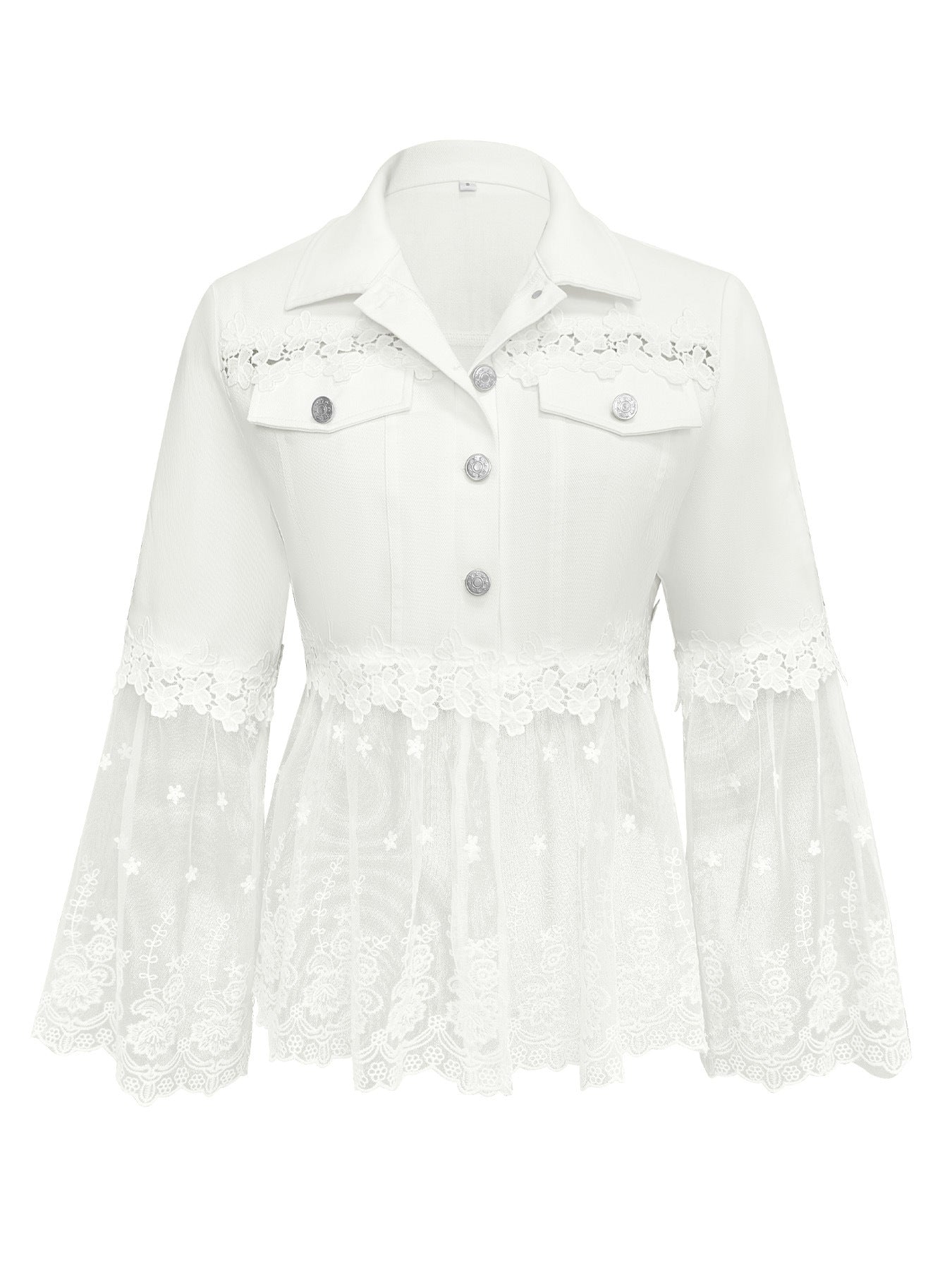 Sunnelace | Lace-Panel Jacket