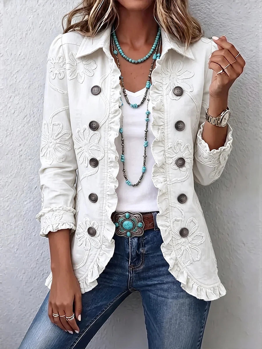 Rosalie | Boho-Chic Floral Jacket