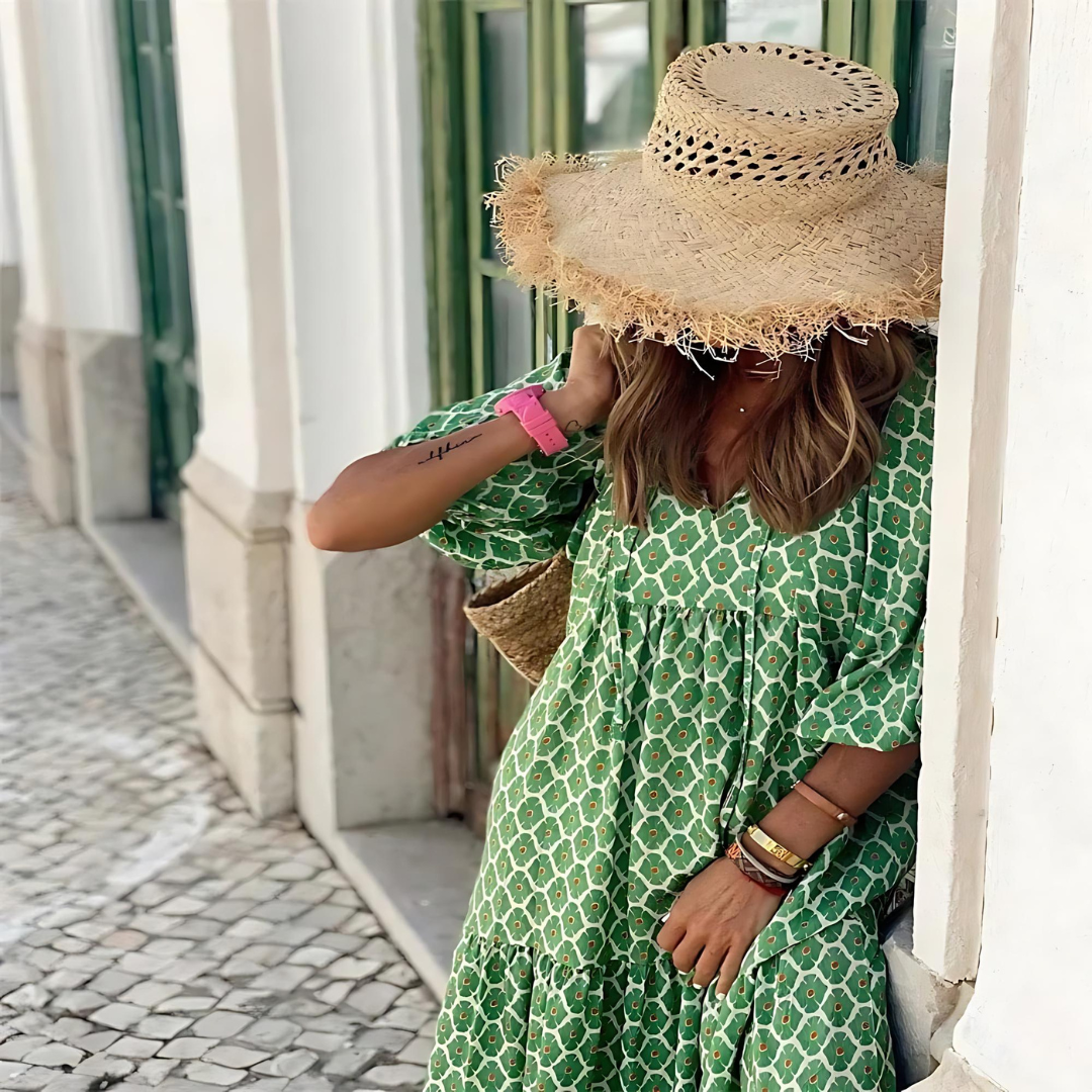 Women's Tiered Summer Maxi Dress