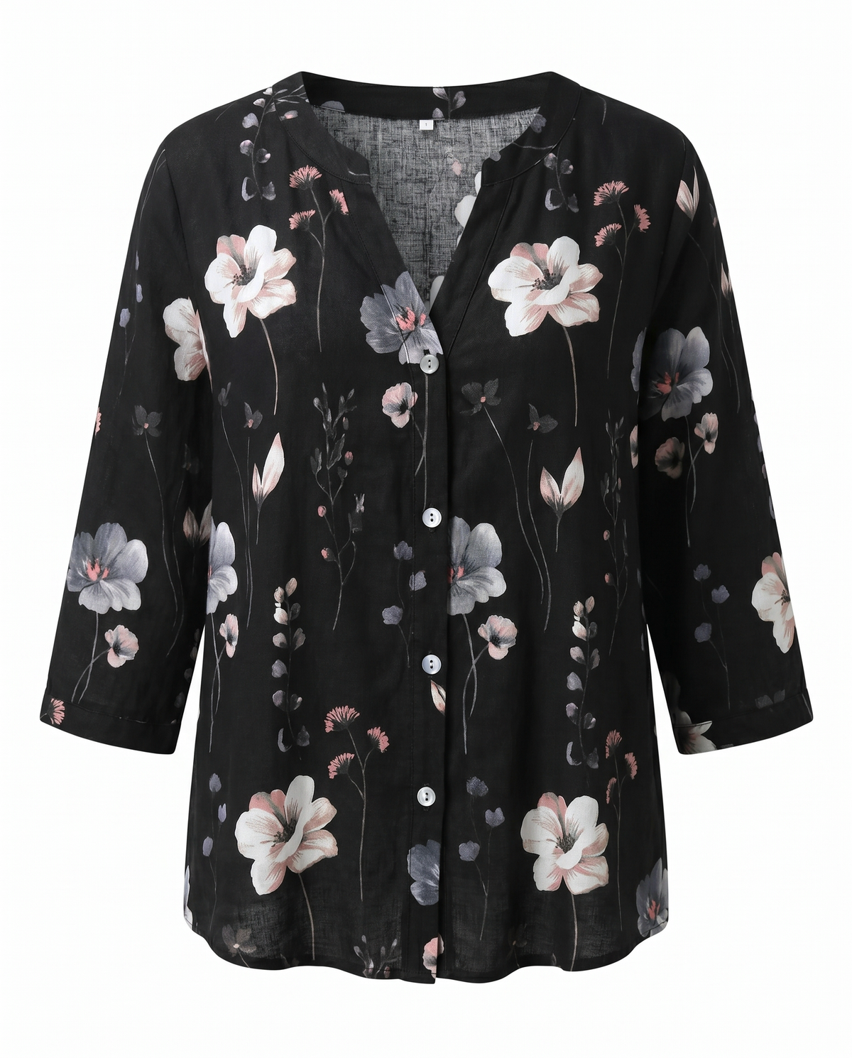 Women's Blouse | Three-Quarter Sleeve