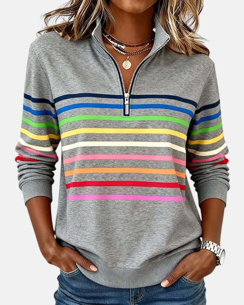 Noelle | Quarter Zip Sweatshirt