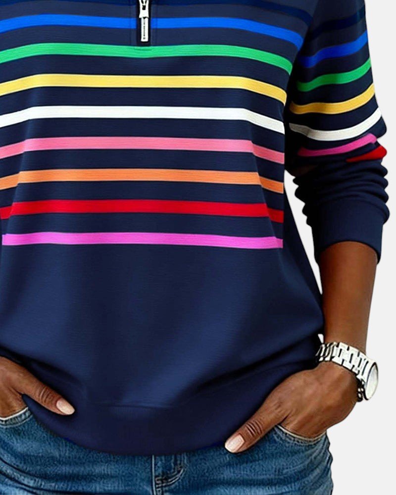 Noelle | Quarter Zip Sweatshirt