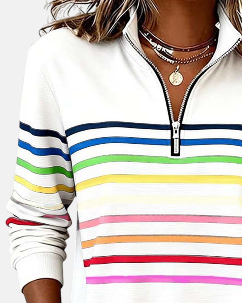Noelle | Quarter Zip Sweatshirt