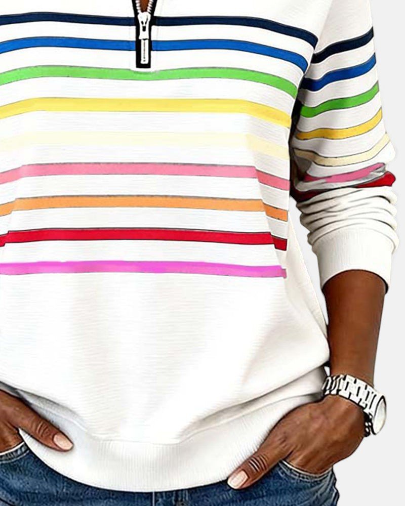 Noelle | Quarter Zip Sweatshirt