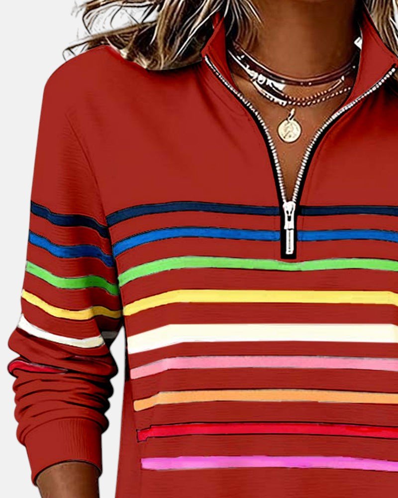 Noelle | Quarter Zip Sweatshirt
