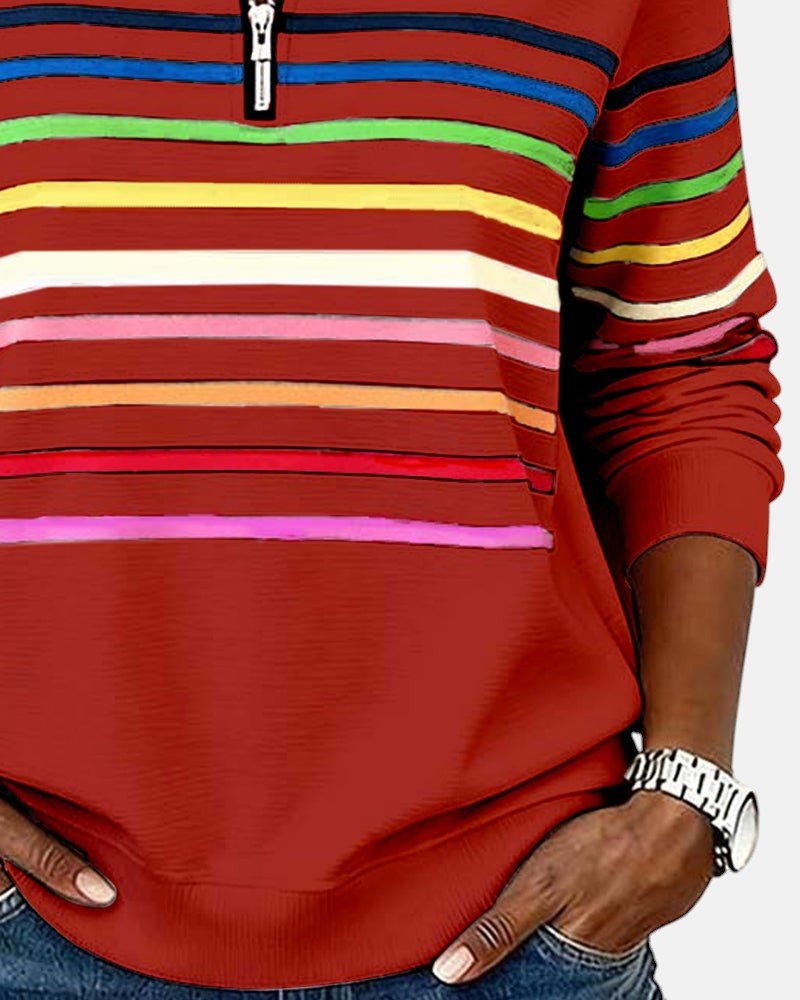 Noelle | Quarter Zip Sweatshirt