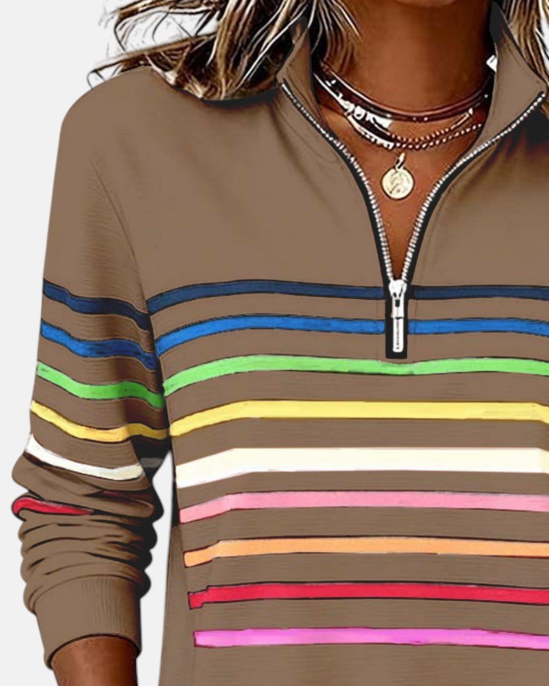 Noelle | Quarter Zip Sweatshirt