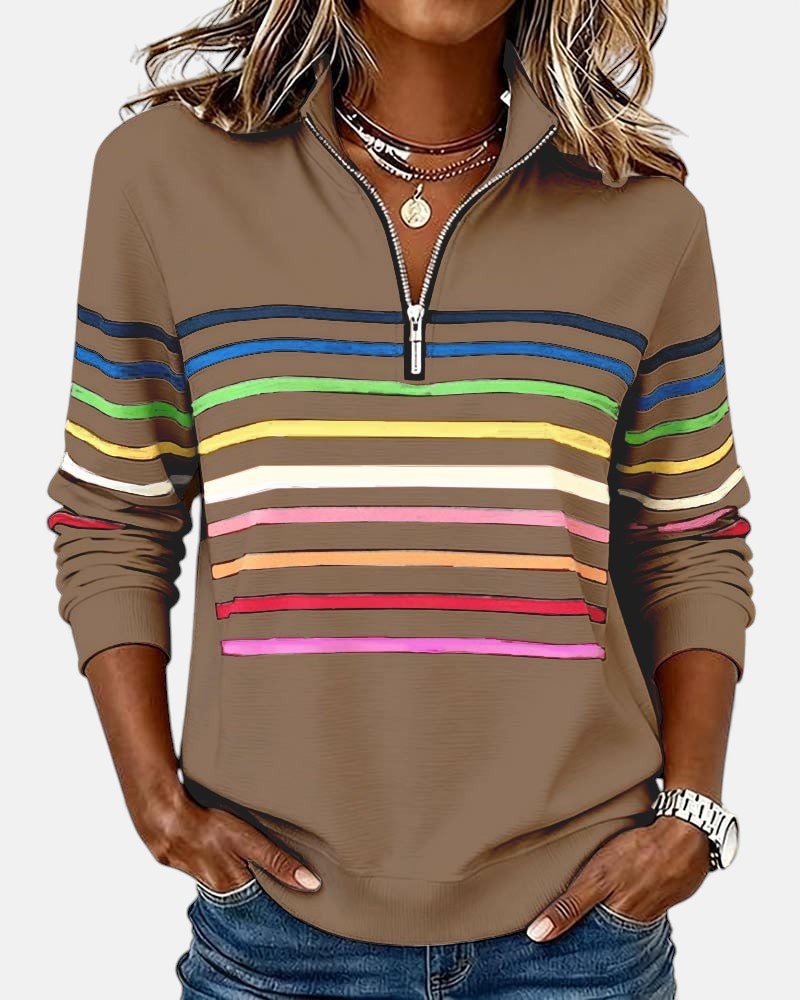 Noelle | Quarter Zip Sweatshirt
