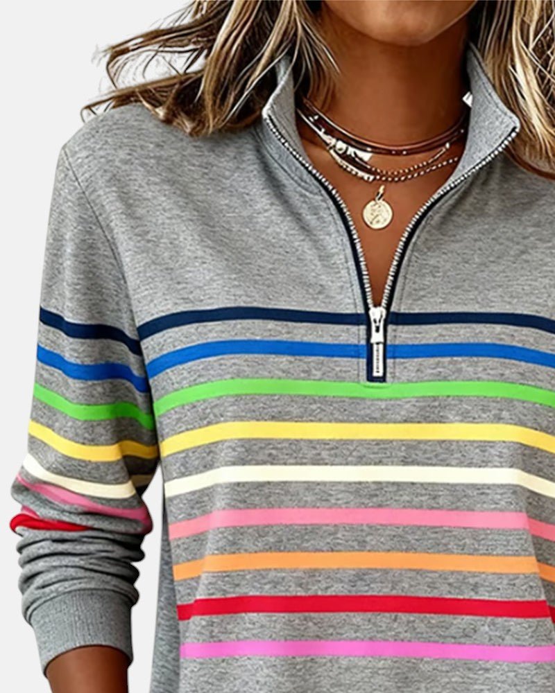 Noelle | Quarter Zip Sweatshirt