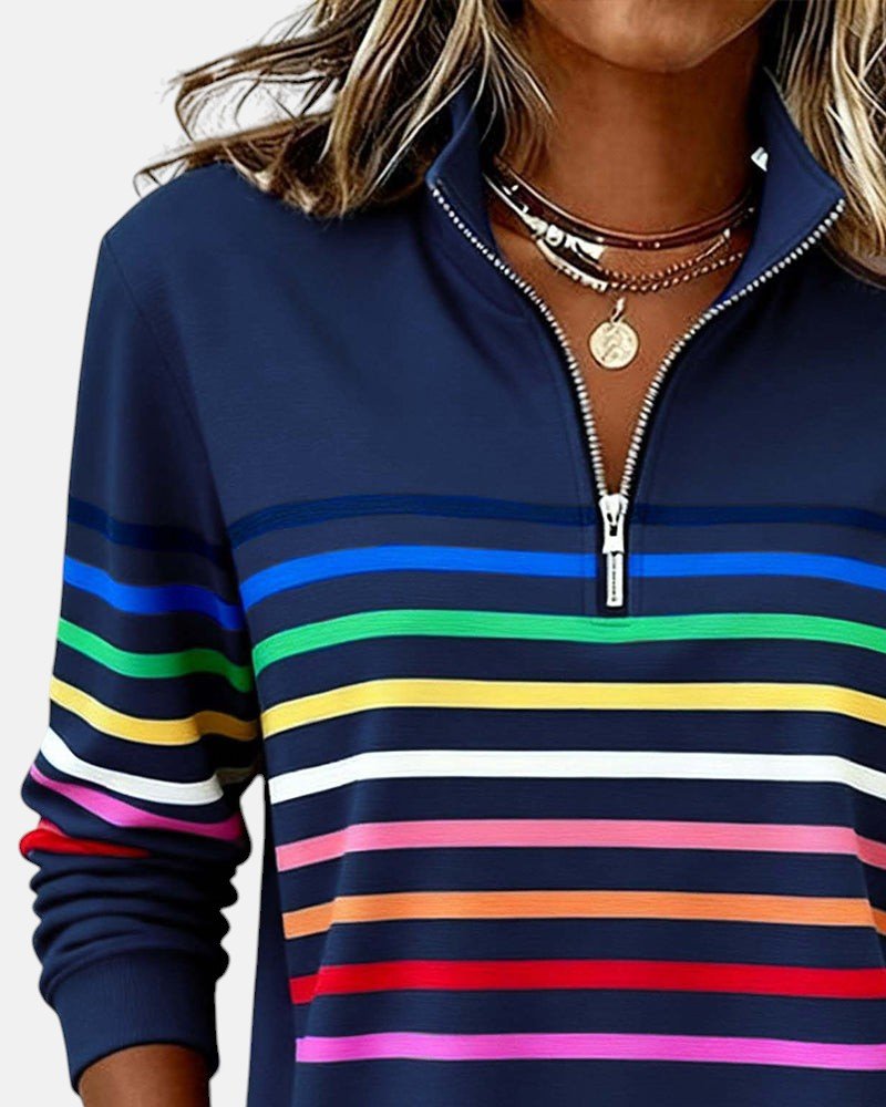 Noelle | Quarter Zip Sweatshirt