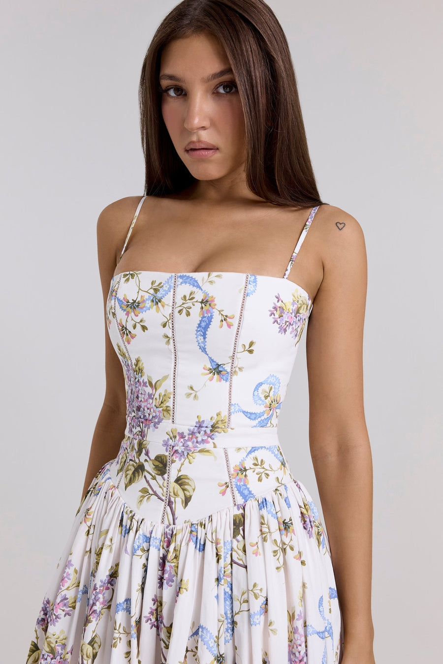 Ysabella Draped Maxi Dress